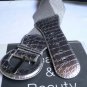 NEW WOMEN SILVER FASHION BELT HIP ELASTIC HIGH WAIST PLUS SIZE 32"-48" M-XXL 2XL