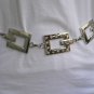 NEW WOMEN HIGH WAIST HIP SILVER RHINESTONES CHAINS METAL FASHION BELT XS-S-M-L