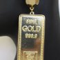 New Women 999.9 Fine Gold Metal Plate Pretty Girls Bank Fashion Earrings Set
