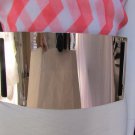 New Women Fashion Belt 4.5" Extra Wide Gold Metal Plate Hip Waist S / M 26"-33"