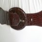 NEW CHIC WOMEN HIP ELASTIC HIGH WAIST STRETCH BROWN FASHION BELT XS-S-M-L-XL