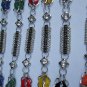New Women Silver Chains Fashion Hip Waist Thin Belt Black Blue Red Orange Yellow