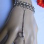 NEW WOMEN SILVER METAL CHUNKY TRENDY BRACELET MULTI CHAINS FASHION SLAVE CHAIN