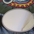 New Men / Women Big Silver Metal Plate Classic Fashion Belt Buckle Large 4"/3"