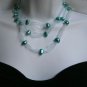 new sexy woman unique elegant necklace beautiful blue chinese chic pearls dressy
