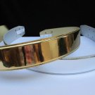 New Women Belt Fashion Silver Gold Bronze Wide Full Faux Leather 28"-32" S / M