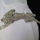 New Women Silver One Side Shoulder Pin Broach Metal Lion Animal Fashion Jewelry