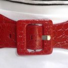 New Women Hip High Waist Elastic Belt Waist Fashion Red Plus Size M L XL XXL