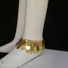 New Women Gold Coins Anklet Metal Foot Chain Belly Dancing Fashion Bracelet