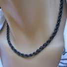 New Men Necklace Fashion 16" Trendy Classic Basic Pewter Chain 3Different Styles