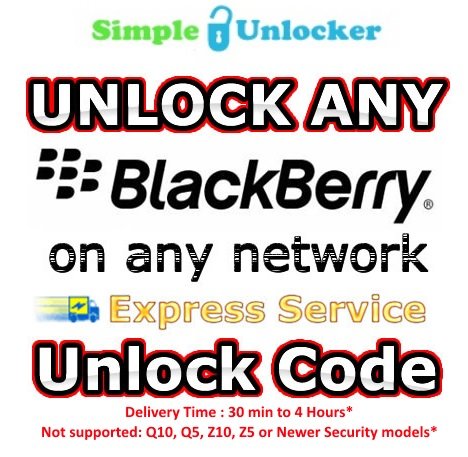 Blackberry 9720 unlock