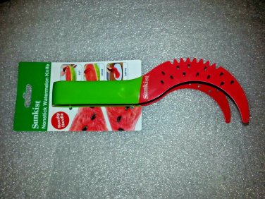 Sunkist nonstick watermelon knife slicer Serrated limited edition new