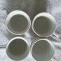 4 Collectible Gibson StoneWare China Mug Cup Coffee Tea Cappuccino Chocolate Vtg