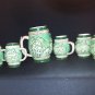 Rare Beer Stein Pitcher & 6 Mugs Set Item is available for local pickup only.
