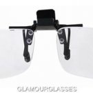 L@@K CLIP ON FLIP UP HINGE READING GLASSES FIT ALL FRAMES GLASSES TO READERS