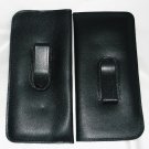 L@@K 2 CASES BLACK READING GLASS CASE POUCH W/ BACK CLIP POCKET CLIP