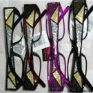 L@@K GLITTERY WOW FACTOR READERS READING GLASSES 4 COLOR CHOICE BLING BLING!!!