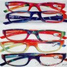 L@@K UNIQUE TIE DYE READING GLASSES READERS MATCHING CASE  FREE US SHIP COOL!