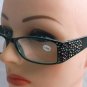 L@@K OMG GORGEOUS MULTI RHINESTONE ENCRUSTED GLASSES FABULOUS NEW STYLE 5 COLORS