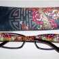 L@@K TATTOO STYLE GLASSES & CASE TRUTH LOVE LUCK READERS FINAL SALE