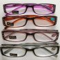 L@@K ELEGANT RHINESTONE READING GLASSES & MATCHING CASE PROFESSIONAL READERS