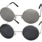 L@@K JOHN LENNON STYLE ROUND SUNGLASSES DARK OR MIRRORED RETRO LOOK FREE US SHIP