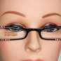 L@@K GORGEOUS ELEGANT HAND PAINTED READERS 3 COLORS SEMI CATS EYE DESIGN SEXY!