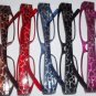 L@@K FUN FUN FUN READERS & CASE ANIMAIL PRINT ARMS RED BLUE BROWN BLACK OPTIONS