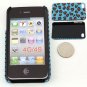 L@@K PHONECASE - IPHONE CASE SEXY BLING RHINESTONE STYLE LEOPARD ZEBRA PINK BLUE