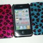 L@@K PHONECASE - IPHONE CASE SEXY BLING RHINESTONE STYLE LEOPARD ZEBRA PINK BLUE