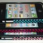 L@@K PHONECASE - IPHONE CASE SEXY BLING RHINESTONE STYLE LEOPARD ZEBRA PINK BLUE