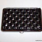 L@@K FUN FUNKY GEM HARD SIDE WALLET 4 COLORS METAL CARD CASE PROTECT SCANNING