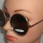 L@@K FAB RETRO ROUND METAL FRAME SUNGLASSES LARGE JOHN LENNON STYLE AWESOME!