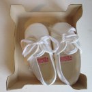Vintage A Gift for Baby white shoes infant size
