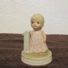 The Christopher Collection 1 year old girl figurine Lefton China