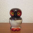 Vintage Alabaster Owl Figurine made in Italy 1980