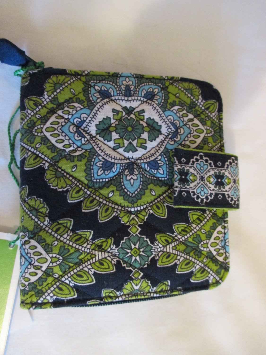 Vera Bradley Cambridge Mini Zip Wallet Retired