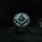 lluminati Silver Sterling .925 Illuminati Masonic Ring Knights Templar
