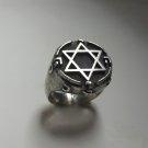 King Solomon Star of David Ring Protection Magic Powerful Jewelry .925 Sterling Silver