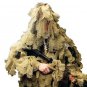 New M/L Desert Ultimate Game 3D Leaf Camo Hunting Ghillie Suit 5 Piece