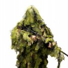 New M/L Woodland Ultimate Game 3D Camo Cut Hunting Forest Ghillie Suit 5 Piece