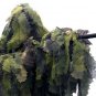 New XL/XXL Woodland Ultimate Game 3D Camo Cut Hunting Forest Ghillie Suit 5 Piece