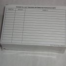 MEDICAL ARTS PRESS (MAP BRAND) TRACKING CARDS FOR OUT GUIDES 4"X6" ITEM # 174-21