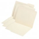 Medical Arts Press® Letter Size Top-Tab White File Folders; Assorted, 1/3 Cut