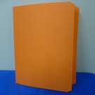 Staples Colored File Folders, Single Tab, Letter, Orange, 100/Box