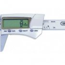 Digital Display Steel Caliper 3in Carbon Fiber Non Marring Lightweight Hand Tool