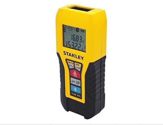 STANLEY TLM99s STHT77343 BLUETOOTH LASER DISTANCE MEASURER 100' AREA, VOLUME