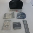 Vintage JAPAN AIRLINES JAL Amenity Kit black