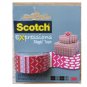 Scotch Expressions Magic Tape 3/4"x300" (8.33 yard) C214-P17 Red & White Stitch