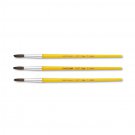 Lot of 3 Crayola 3/4" 3/ pack Watercolor Brush Series 1127, 7, Hair Length 3/4"